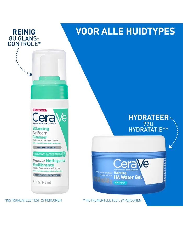 SKIN H WATER GEL 50g×2個 Hydraterende HA Water Gel voor Alle Huidtypen | CeraVe